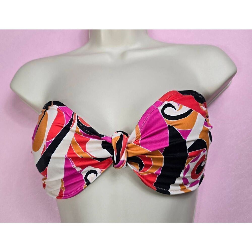 Shade & Shore Multi Colored Bandeau 34C